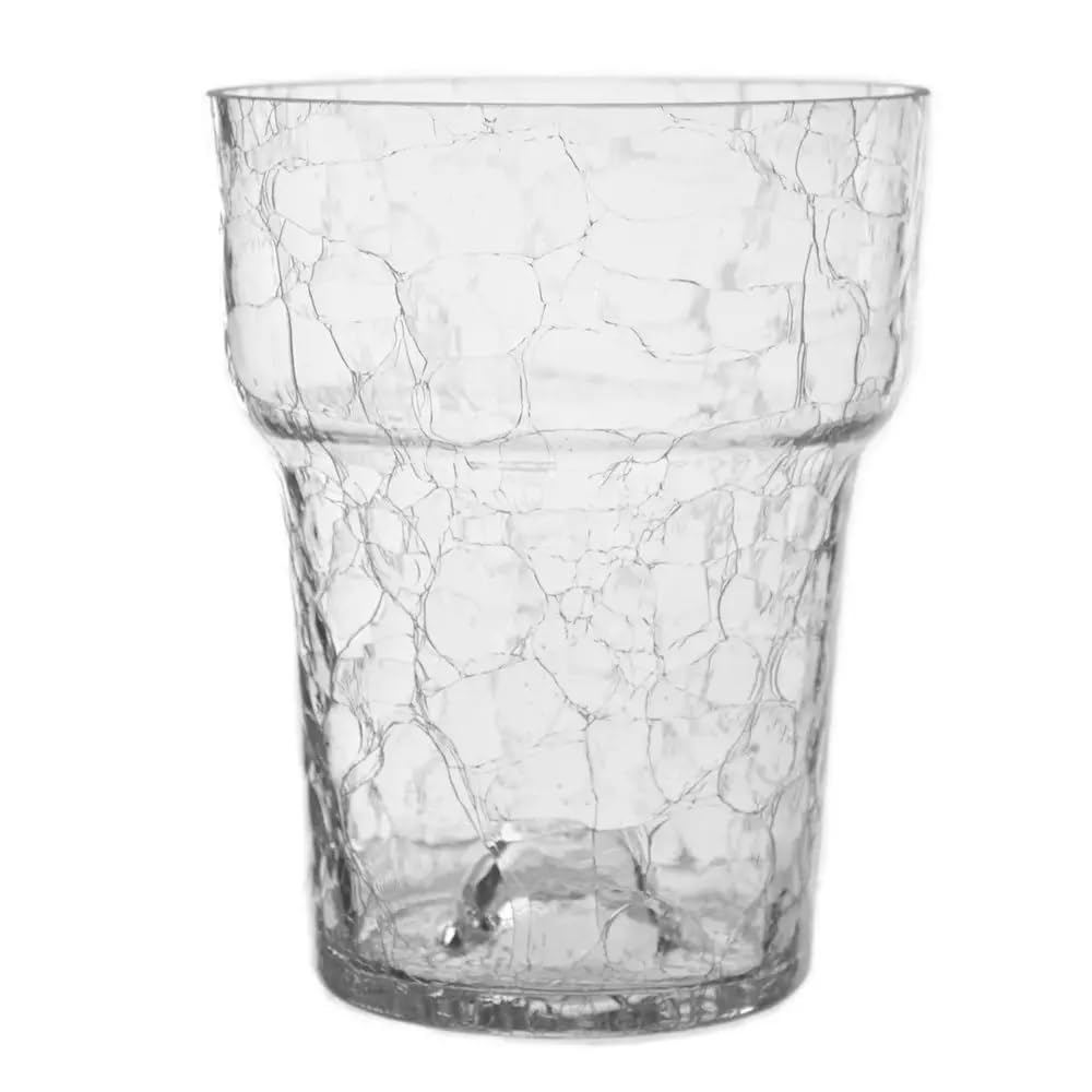 Pot de fleurs XL Orchidée - En verre transparent - Pour décoration intérieure - Idéal pour grandes orchidées - 16 cm de 