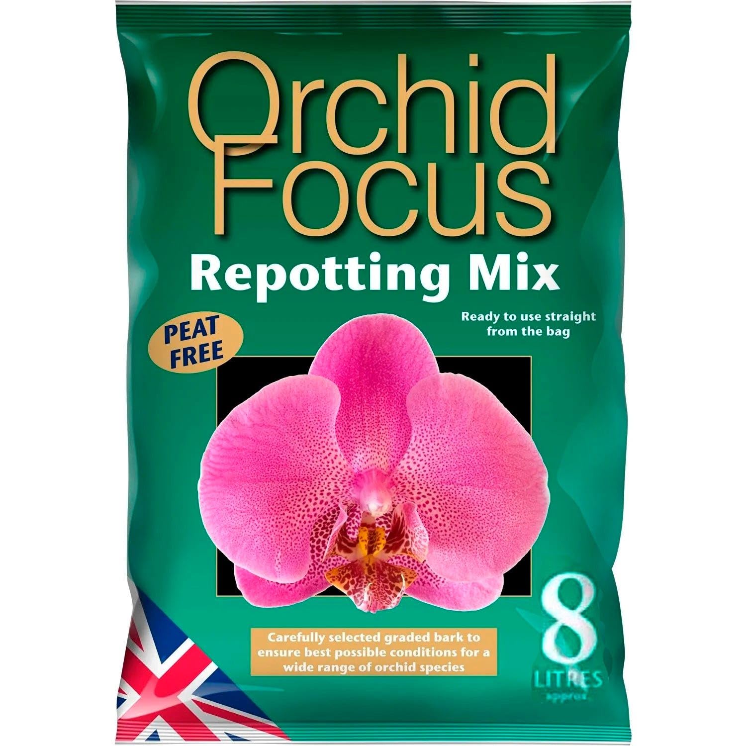 Orchid Focus Technology Croissance Rempotage Mélange 8 L